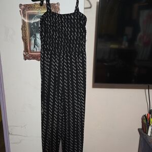 SO Monochrome Strappy Jumpsuit